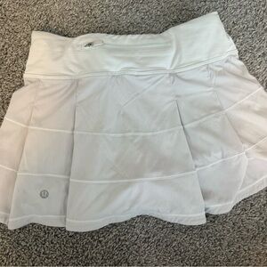 Lululemon Athletica Pace Rival Mid Rise Skirt
